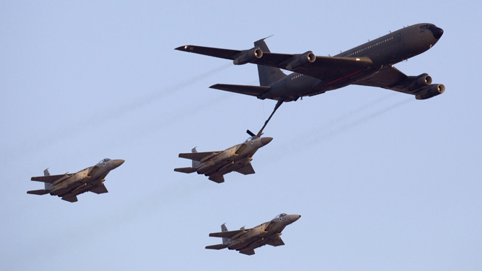 Israeli F-15 fighter jets (AFP Photo / Jack Guez) 